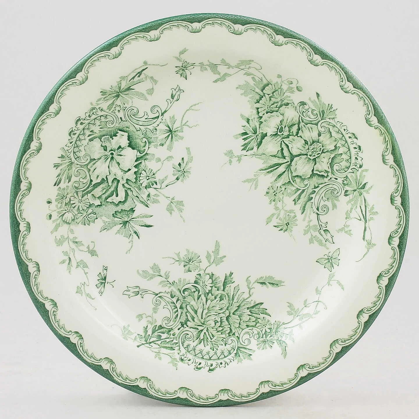 Rörstrand Gröna Anna 绿安娜花卉餐盘 · 18 cm